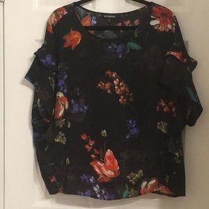 Express Floral Top